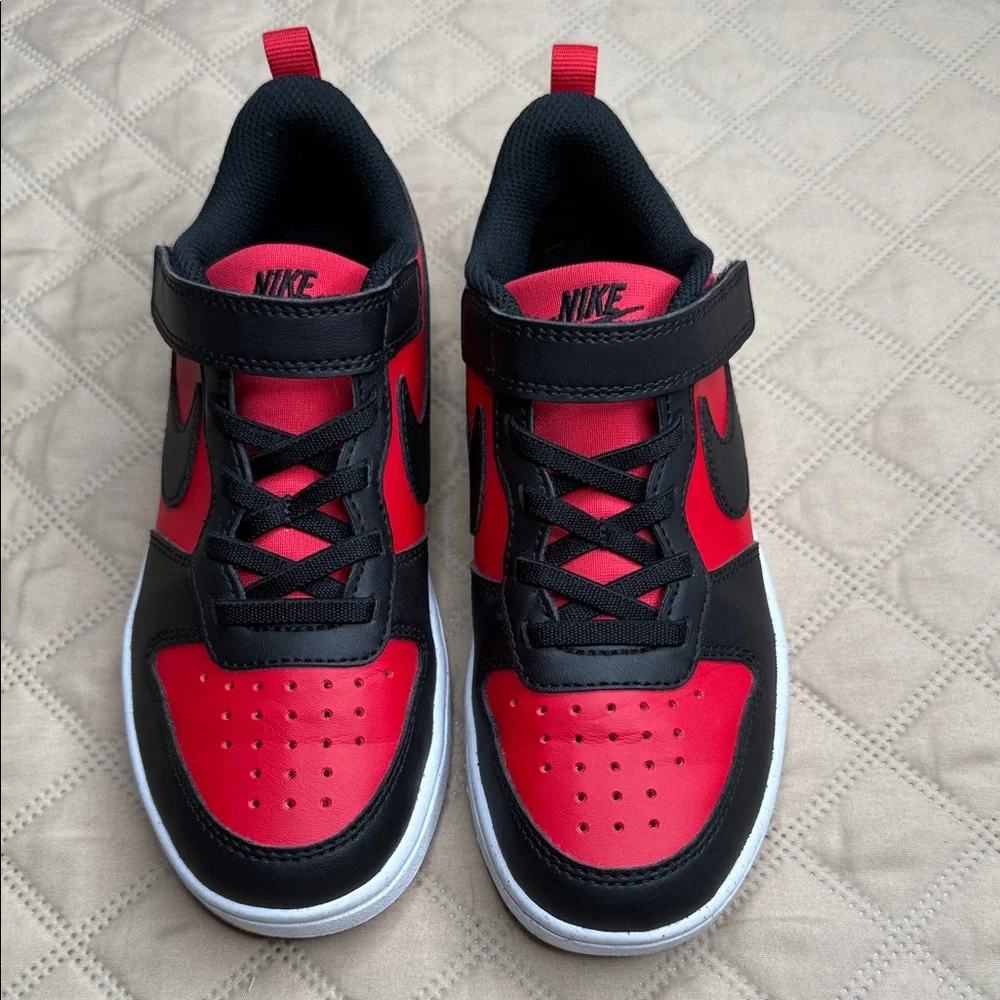 Nike Court Borough Low Redraft Youth Court Sneakers #DV5457-600 - Picture 3 of 7